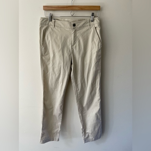 Pendleton Womens Chino Size 6 Khaki Cotton Pants 30” Waist 27” Inseam - Picture 1 of 8